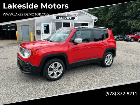 2017 Jeep Renegade for sale at Lakeside Motors in Haverhill MA