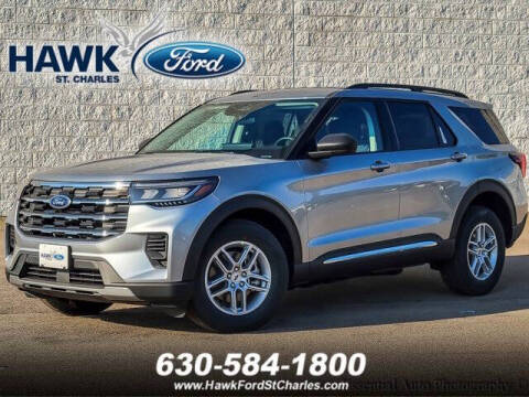 2025 Ford Explorer for sale at Hawk Ford of St. Charles in Saint Charles IL