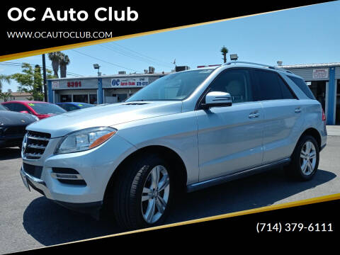 2014 Mercedes-Benz M-Class for sale at OC Auto Club in Midway City CA