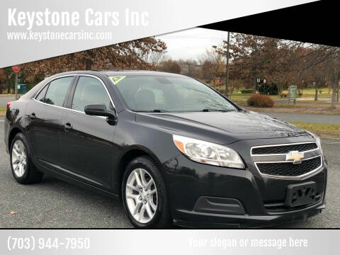 2013 Chevrolet Malibu for sale at Keystone Cars Inc in Fredericksburg VA