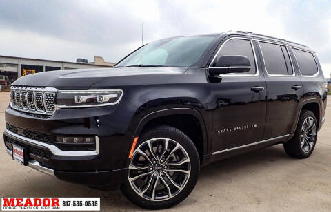 2022 Wagoneer Grand Wagoneer for sale at Meador Dodge Chrysler Jeep RAM in Fort Worth TX