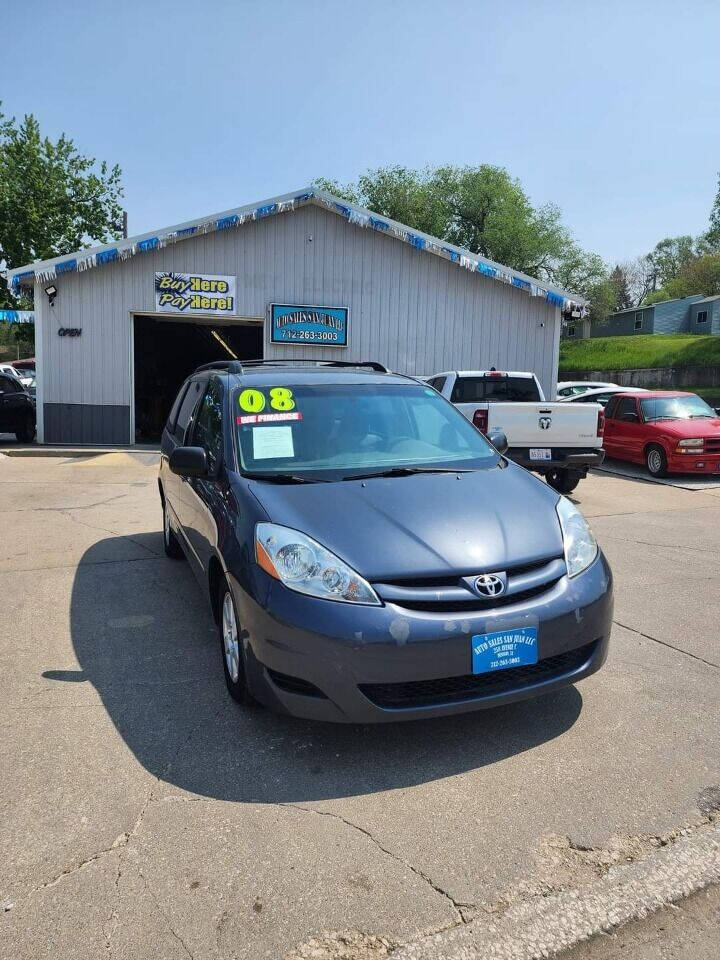 2008 Toyota Sienna for sale at Auto Sales San Juan in Denison, IA