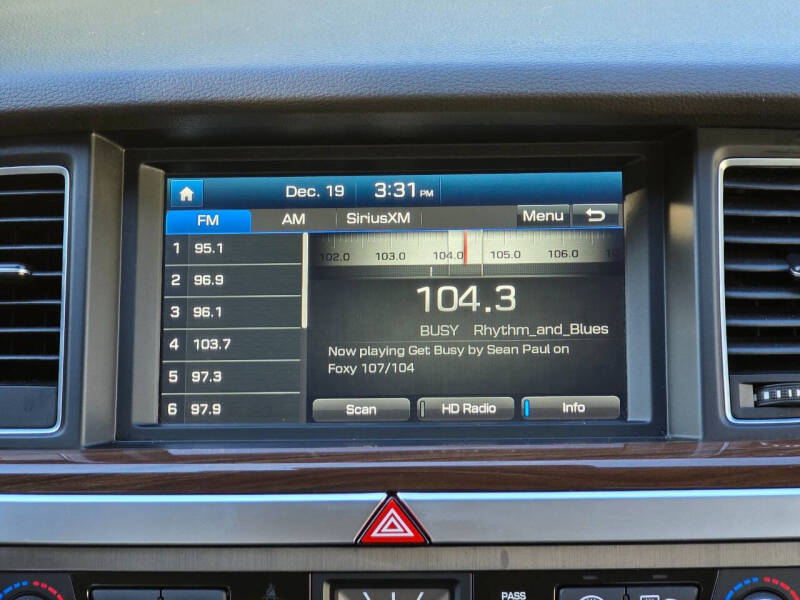 2016 Hyundai Genesis 3.8L