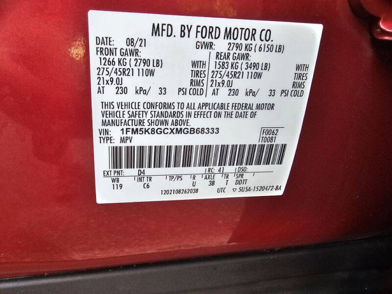 2021 Ford Explorer ST