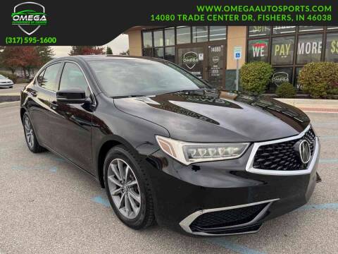 2018 Acura TLX for sale at Omega Autosports of Fishers in Fishers IN