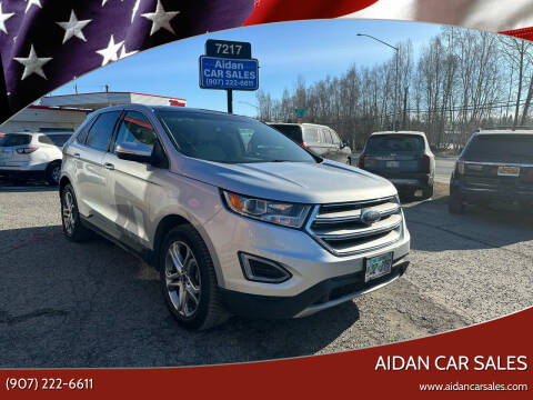 2015 Ford Edge for sale at AIDAN CAR SALES in Anchorage AK