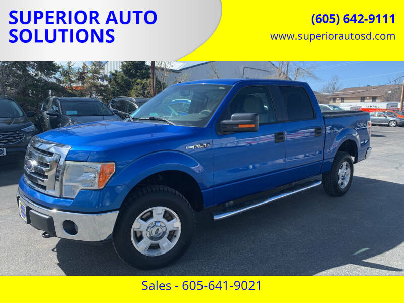 2010 Ford F-150 for sale at SUPERIOR AUTO SOLUTIONS in Spearfish SD