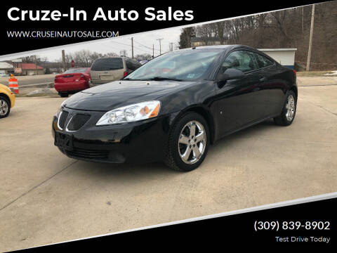 2007 Pontiac G6 for sale at Cruze-In Auto Sales in East Peoria IL