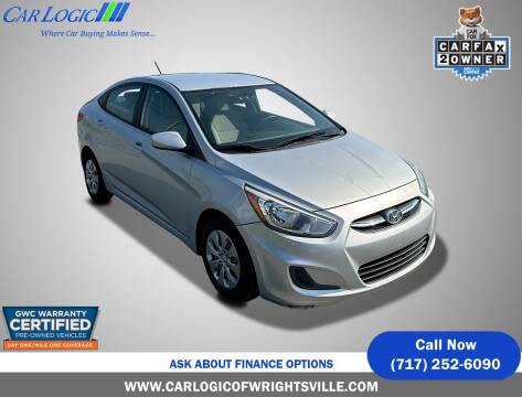 2015 Hyundai Accent for sale at Car Logic of Wrightsville in Wrightsville PA