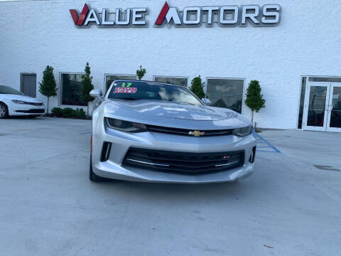 2017 Chevrolet Camaro for sale at Value Motors Company in Marrero LA