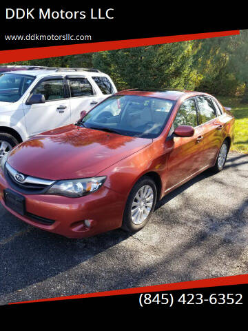 2010 Subaru Impreza for sale at DDK Motors LLC in Rock Hill NY