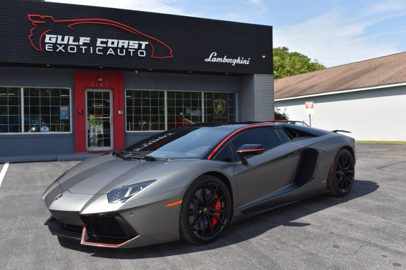 2016 Lamborghini Aventador for sale at Gulf Coast Exotic Auto in Gulfport MS