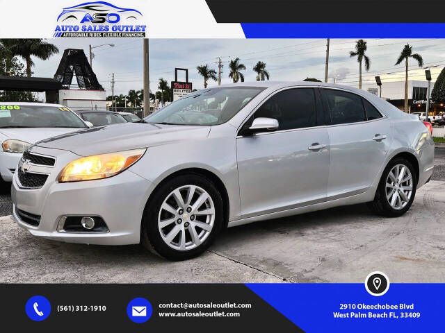 2013 Chevrolet Malibu for sale at Auto Sales Outlet in West Palm Beach, FL