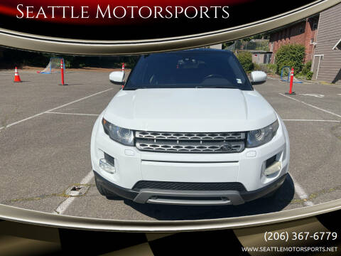 2013 Land Rover Range Rover Evoque for sale at Seattle Motorsports in Shoreline WA