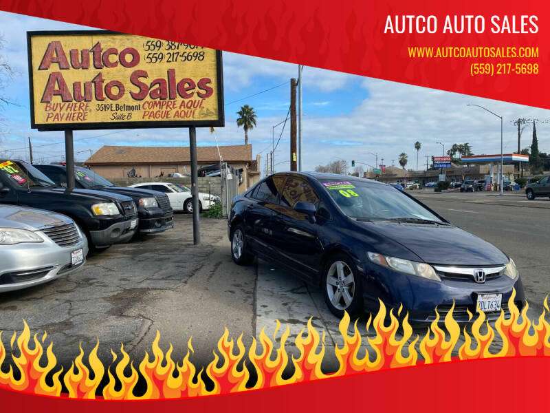 2008 Honda Civic for sale at FRESNO MOTORS in Fresno CA