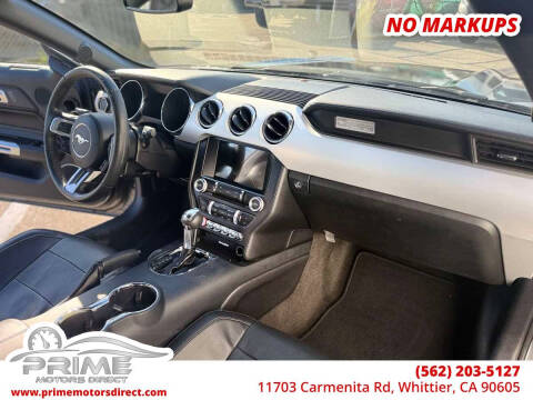 2016 Ford Mustang EcoBoost Premium