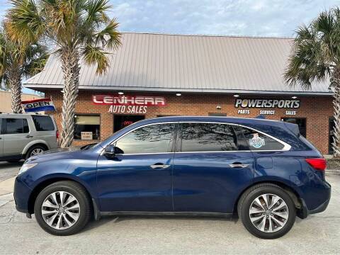 2014 Acura MDX for sale at Lenherr Auto Sales in Wilmington NC