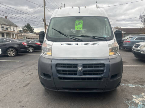 2014 RAM ProMaster for sale at Roy's Auto Sales in Harrisburg PA