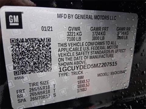 2021 Chevrolet Silverado 1500