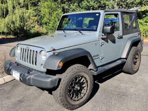 2015 Jeep Wrangler for sale at Halo Motors in Bellevue WA