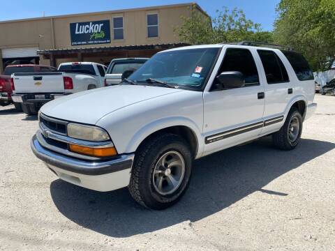 2000 Chevrolet Blazer for sale at LUCKOR AUTO in San Antonio TX