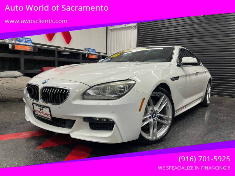 2013 BMW 6 Series for sale at Auto World of Sacramento - Elder Creek location in Sacramento CA