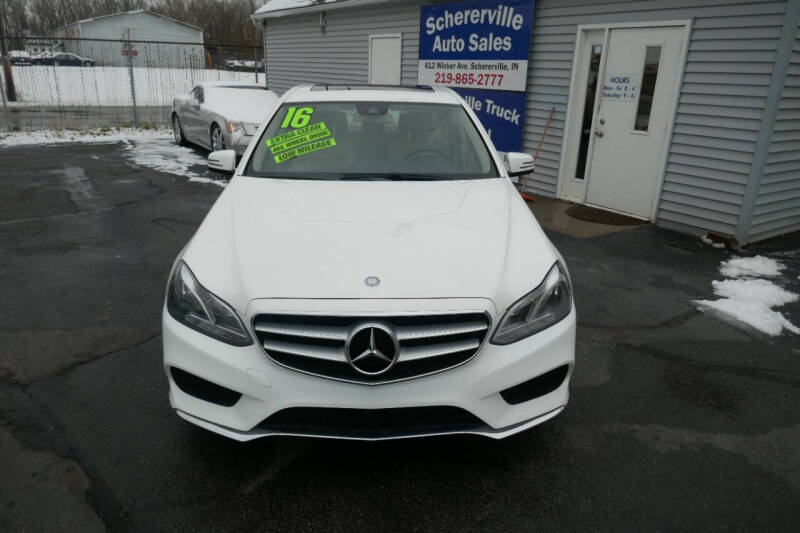 2016 Mercedes-Benz E-Class for sale at SCHERERVILLE AUTO SALES in Schererville IN