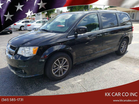 2017 Dodge Grand Caravan for sale at KK Car Co Inc in Lake Worth FL