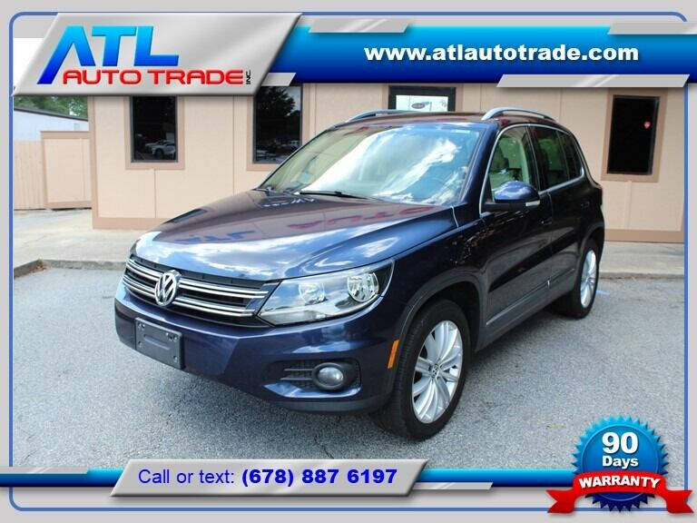 2015 Volkswagen Tiguan for sale at ATL Auto Trade, Inc. in Stone Mountain GA