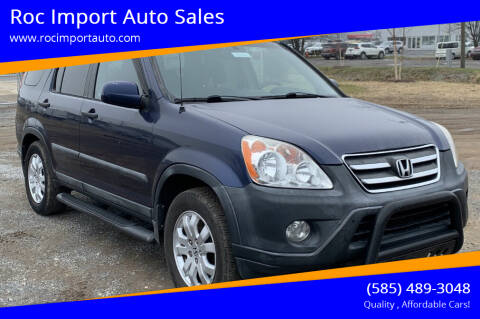 2005 Honda CR-V for sale at Roc Import Auto Sales in Rochester NY