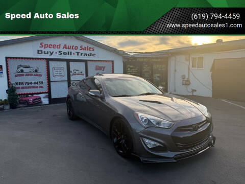 2013 Hyundai Genesis Coupe for sale at Speed Auto Sales in El Cajon CA