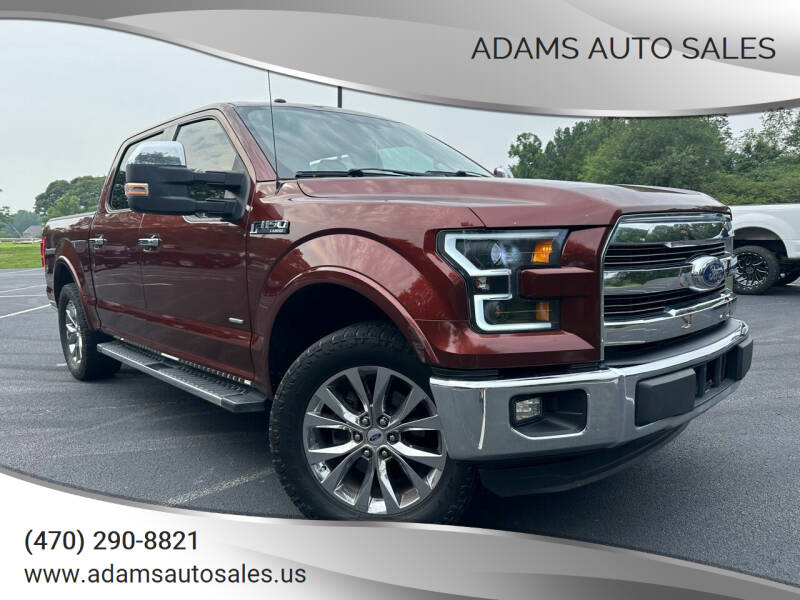 2016 Ford F-150 for sale at Adams Auto Sales in Gainesville GA