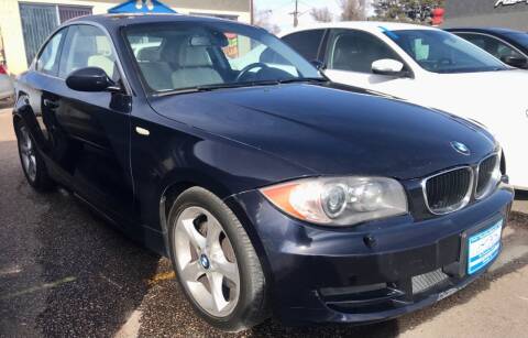 2009 BMW 1 Series for sale at First Class Motors in Greeley CO