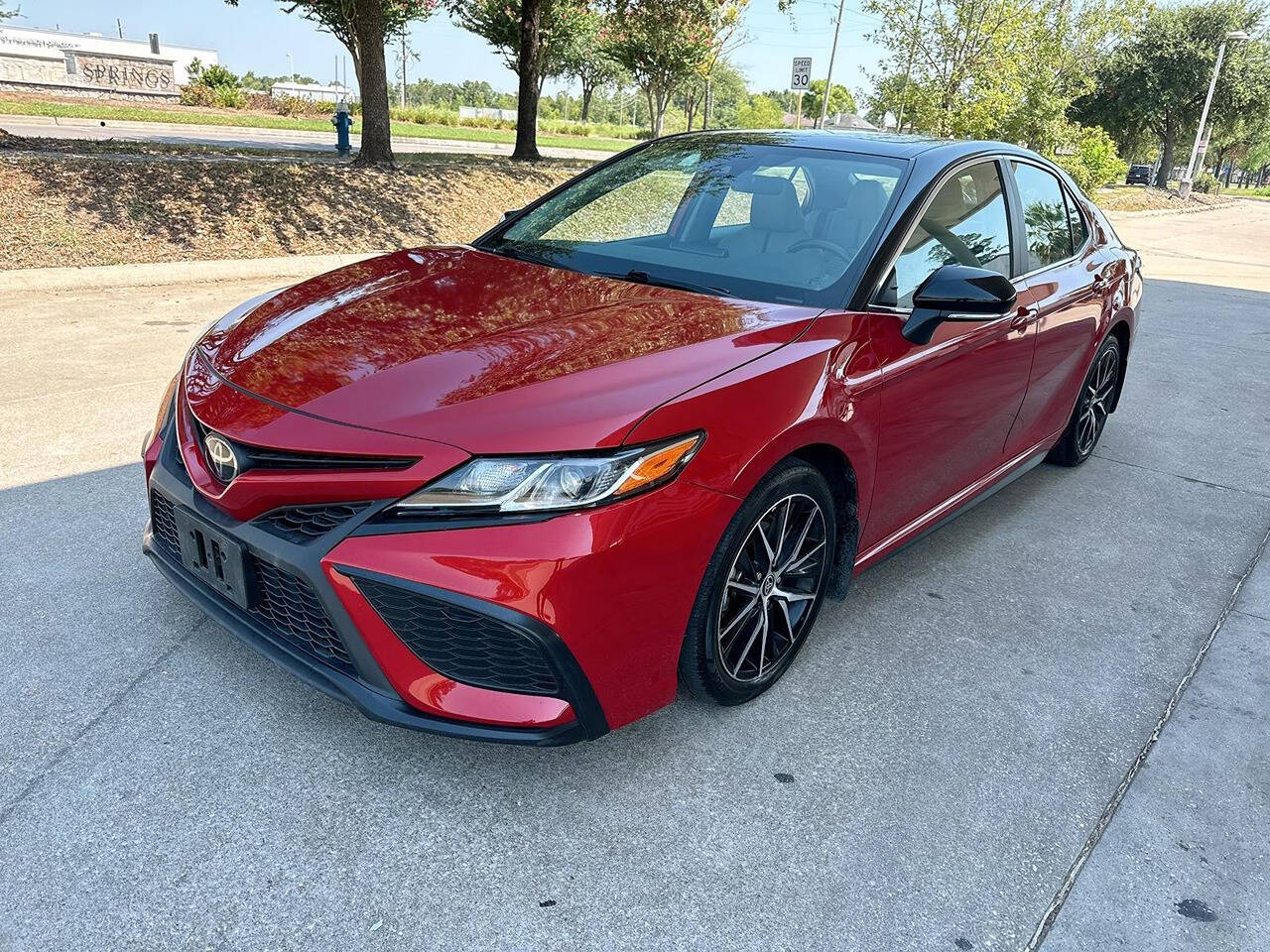 2023 Toyota Camry for sale at BLESSED MOTORS SALES in Houston, TX