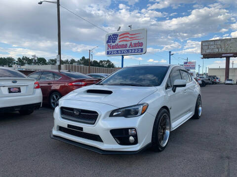 2016 Subaru WRX for sale at Nations Auto Inc. II in Denver CO
