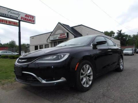 2015 Chrysler 200 for sale at The Family Auto Finance in Redford MI
