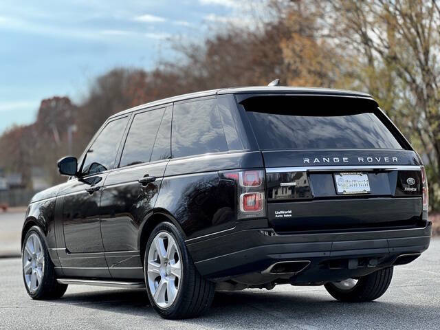 2019 Land Rover Range Rover Supercharged