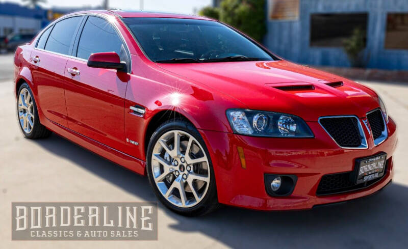2009 Pontiac G8 for sale at Borderline Classics & Auto Sales in Dinuba CA