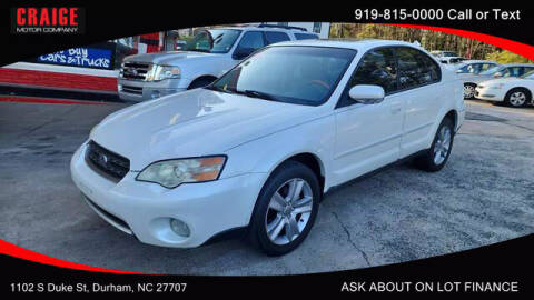 2006 Subaru Outback for sale at CRAIGE MOTOR CO in Durham NC