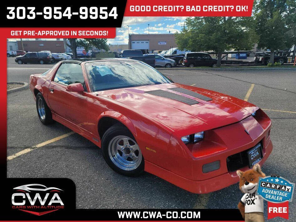 1986 Chevrolet Camaro For Sale ®