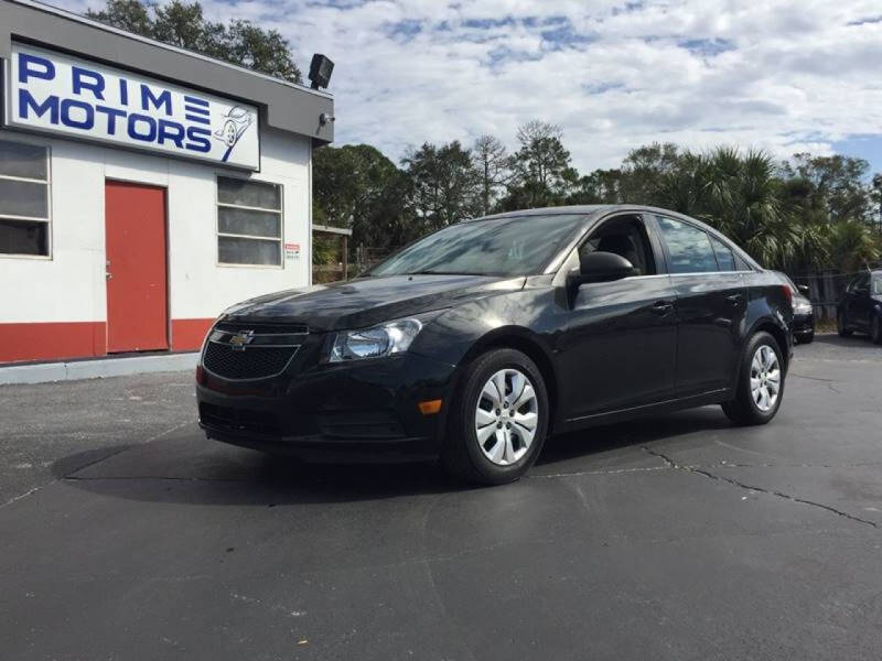 2012 Chevrolet Cruze for sale at Prime Motors in Sarasota FL