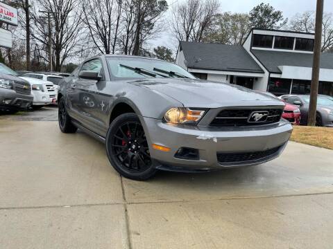 2010 Ford Mustang for sale at Alpha Car Land LLC in Snellville GA