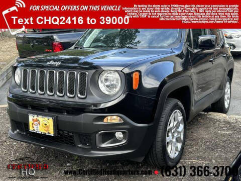 2018 Jeep Renegade for sale at CERTIFIED HEADQUARTERS in Saint James NY