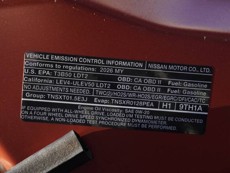 2026 Nissan Rogue SV