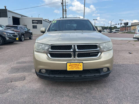 2011 Dodge Durango for sale at Brothers Used Cars Inc in Sioux City IA