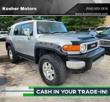 2007 Toyota FJ Cruiser for sale at Kosher Motors in Hollywood FL