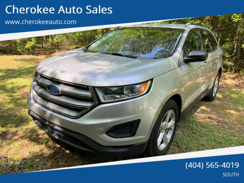 2016 Ford Edge for sale at Cherokee Auto Sales "South" in Mcdonough GA