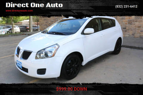 2009 Pontiac Vibe for sale at Direct One Auto in Houston TX