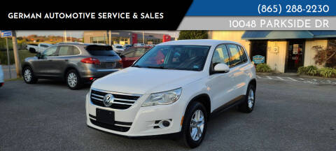2011 Volkswagen Tiguan for sale at German Automotive Service & Sales in Knoxville TN