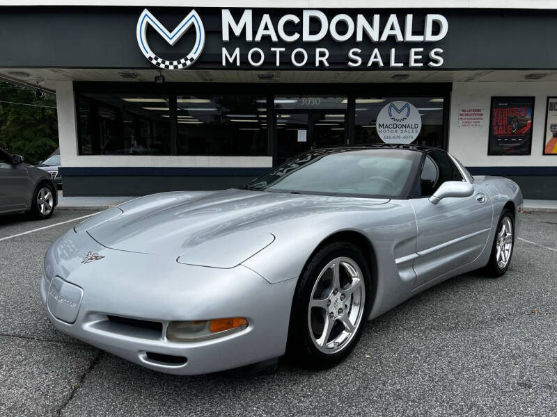 2003 Chevrolet Corvette for sale at MacDonald Motor Sales in High Point NC